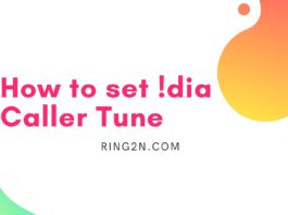 How to set Idea Caller Tune