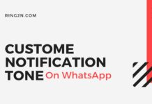 Custom notification tone for WhatsApp How to set custom notification tone for WhatsApp? Here I am going to provide the latest easy trick to do that. Whatapp is the most popular in social media.